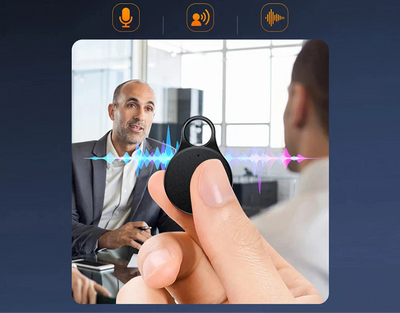 Diskrete Aufzeichnung mit Norvox Mini Sprachmemo Anhänger