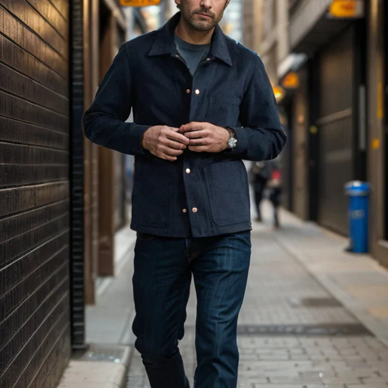 Sterling Sommer Overshirt | Legere elegante Herrenjacke