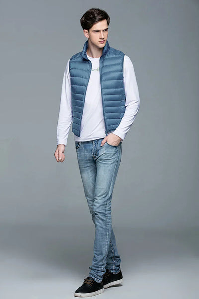 Weste für Herren - Moderne Ärmellose Sommerjacke
