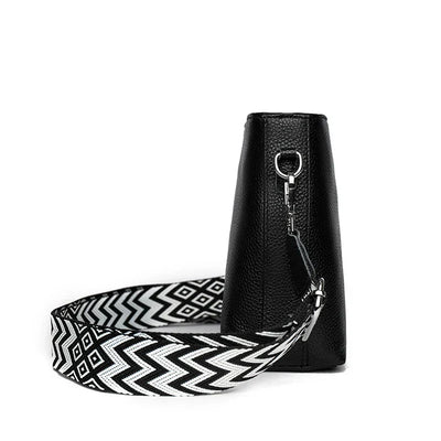 Matilda | Finnisches PU Leder Schultertasche