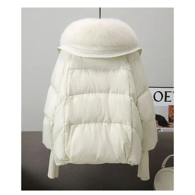 Warme Puffer Winterjacke für Damen