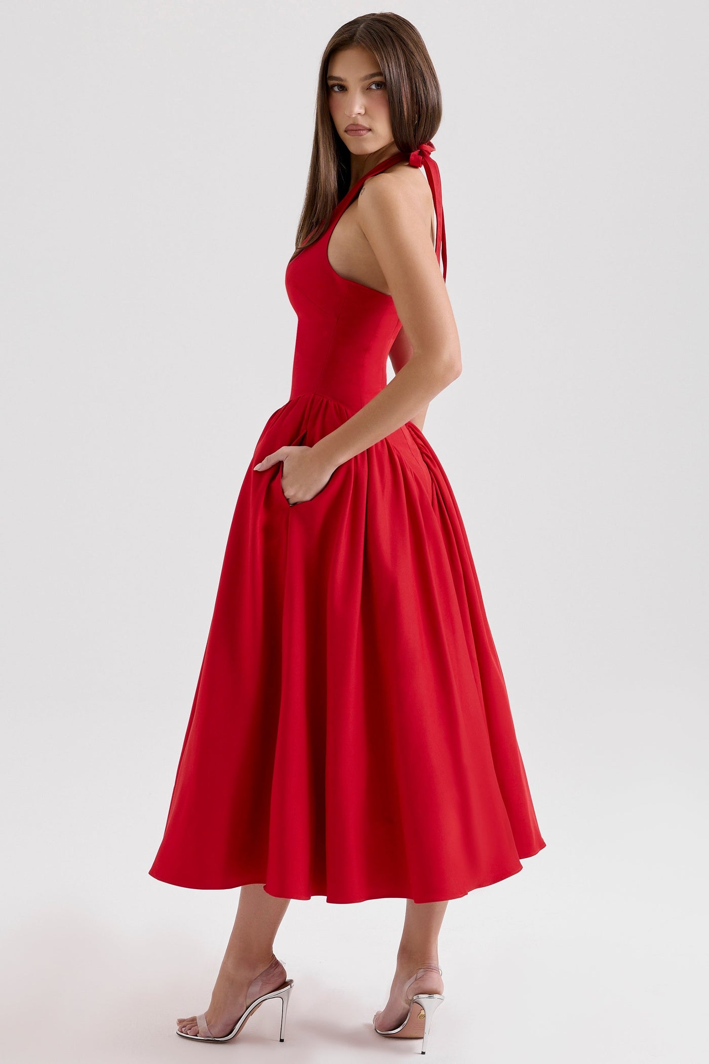 Shannah | Elegantes Midi-Kleid