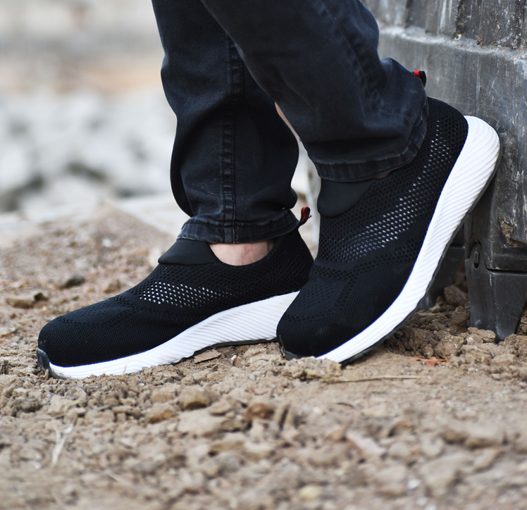 Sicherheitsschuhe - Slip-On - Stahlkappe - Arbeitsschuhe - Herrenschuhe