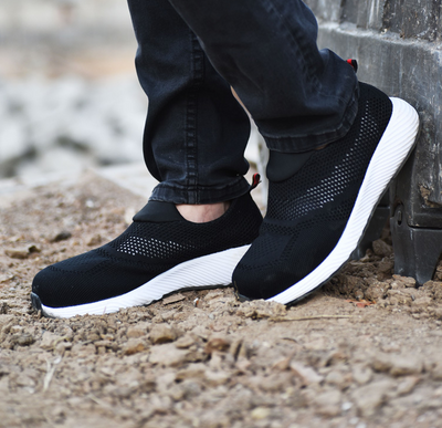 Sicherheitsschuhe - Slip-On - Stahlkappe - Arbeitsschuhe - Herrenschuhe