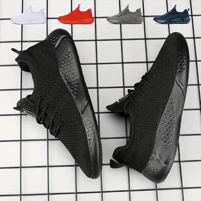 Slip-on Turnschuhe - Atmungsaktive, leichte Mesh-Turnschuhe für Männer