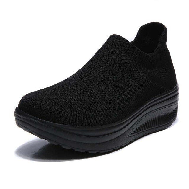 Sommerliche Sneaker für Damen – Trendige bequeme Slip-on Schuhe