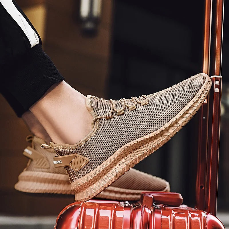 Sneakers zum Hineinschlüpfen – Mesh – orthopädisch – Herrenschuhe – Sportschuhe