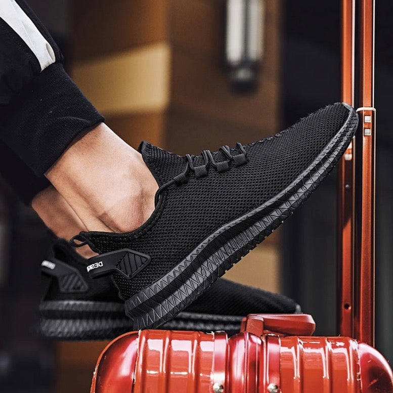 Sneakers zum Hineinschlüpfen – Mesh – orthopädisch – Herrenschuhe – Sportschuhe