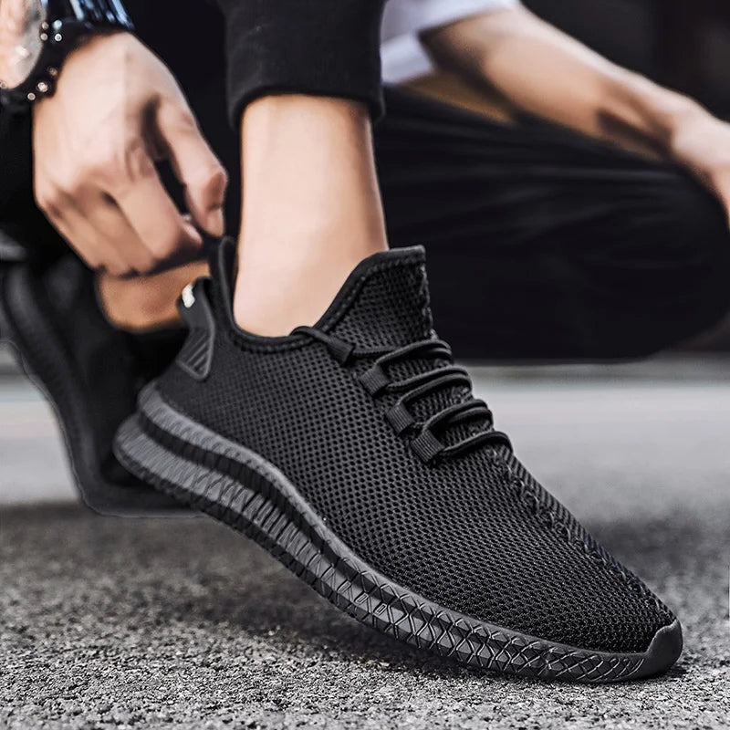 Sneakers zum Hineinschlüpfen – Mesh – orthopädisch – Herrenschuhe – Sportschuhe