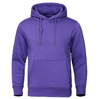 Klassischer Kapuzenpullover mit Kordelzug für Herren