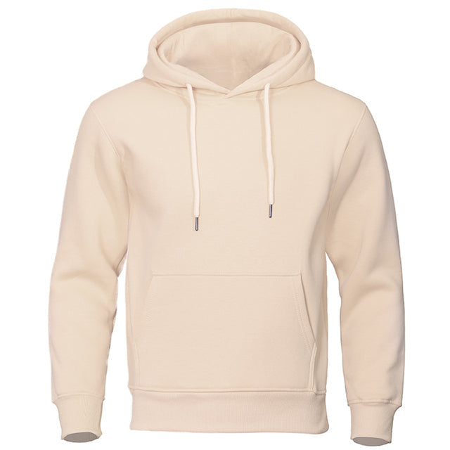 Klassischer Kapuzenpullover mit Kordelzug für Herren