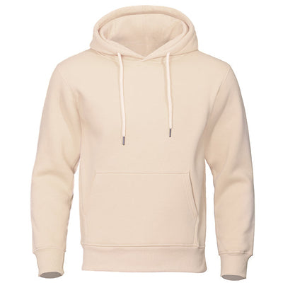 Klassischer Kapuzenpullover mit Kordelzug für Herren