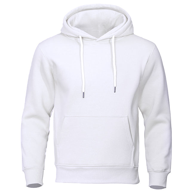 Klassischer Kapuzenpullover mit Kordelzug für Herren