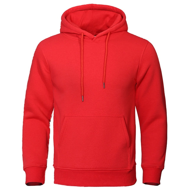 Klassischer Kapuzenpullover mit Kordelzug für Herren