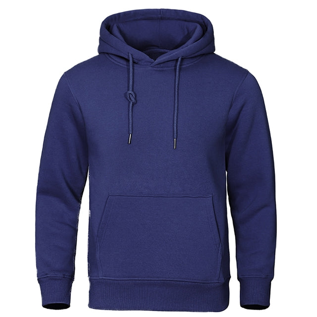 Klassischer Kapuzenpullover mit Kordelzug für Herren