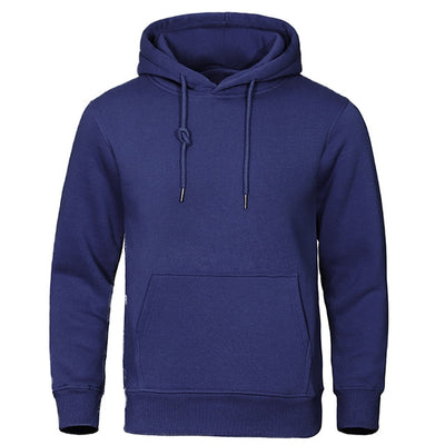 Klassischer Kapuzenpullover mit Kordelzug für Herren
