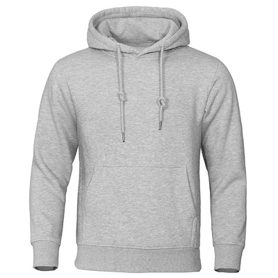 Klassischer Kapuzenpullover mit Kordelzug für Herren