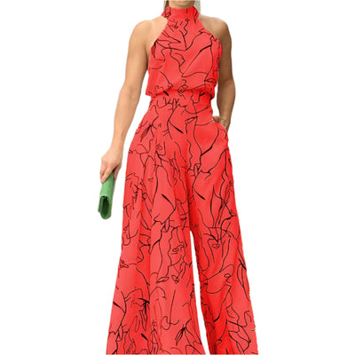 Veronica - Grime Jumpsuit mit Druck
