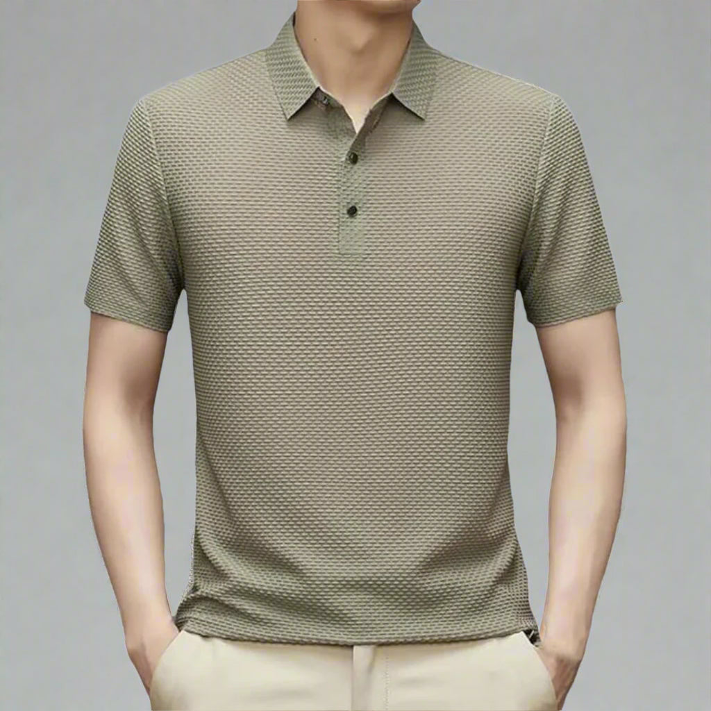 Poloshirt für Herren - Leichtes und Atmungsaktives Kurzarm-Poloshirt für den Sommer