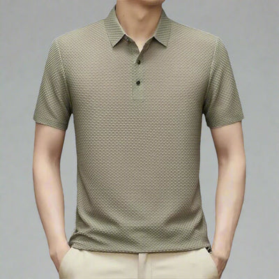 OLYMPS Polo Shirt | Atmungsaktives Herren Poloshirt Kurzarm Sommer | Poloshirt Herren Slim Fit