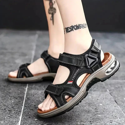 Sport-Sandalen | Ergonomisch | Fußgewölbeunterstützung | Orthopädische Sandalen | Herrenschuhe
