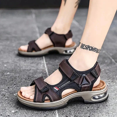 Sport-Sandalen | Ergonomisch | Fußgewölbeunterstützung | Orthopädische Sandalen | Herrenschuhe