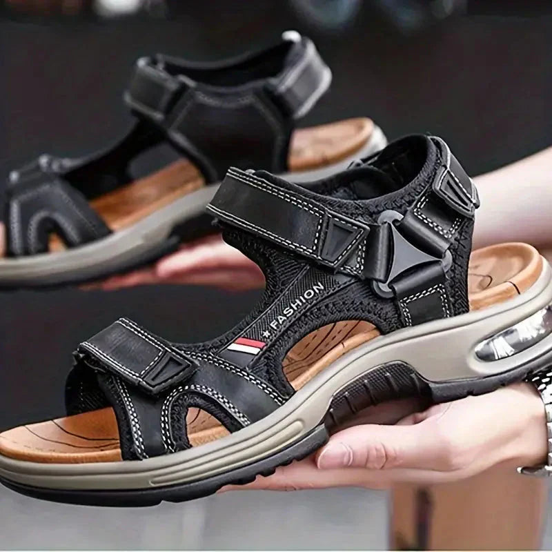 Sport-Sandalen | Ergonomisch | Fußgewölbeunterstützung | Orthopädische Sandalen | Herrenschuhe