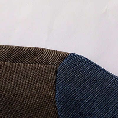 Steppjacke mit Knopfleiste und Taschen für Männer