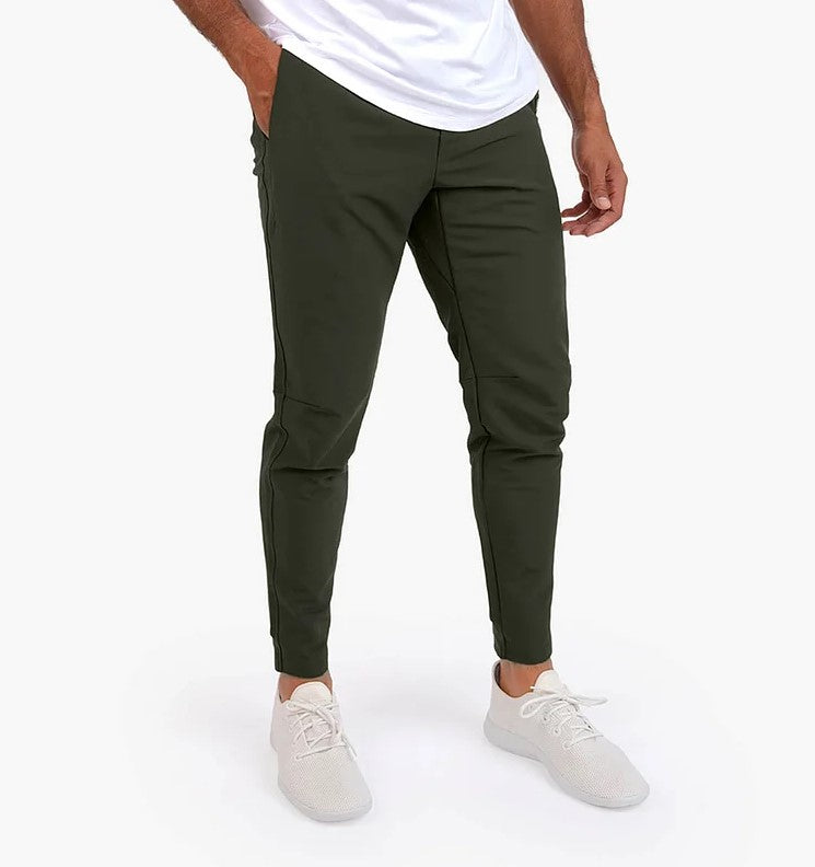 Stretch-Hose | Elastische Taille | Winddicht | Slim-Fit-Jogginghose | Herrenhose