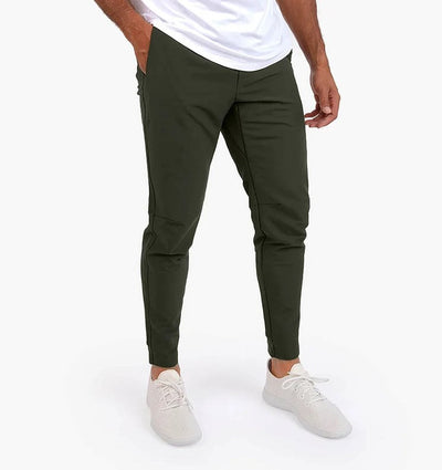 Stretch-Hose | Elastische Taille | Winddicht | Slim-Fit-Jogginghose | Herrenhose