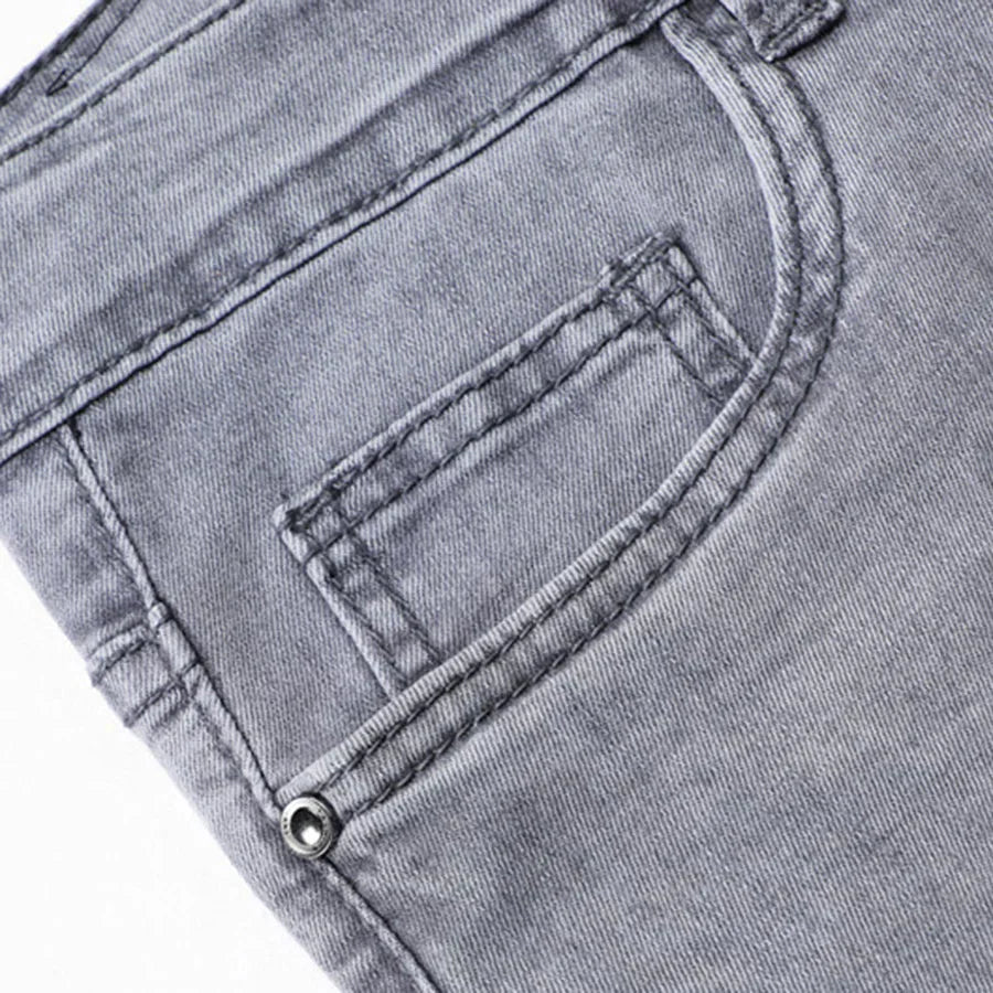Stretchjeans | Bequem | Normale Passform | Gerade geschnittene Jeans | Herrenjeans