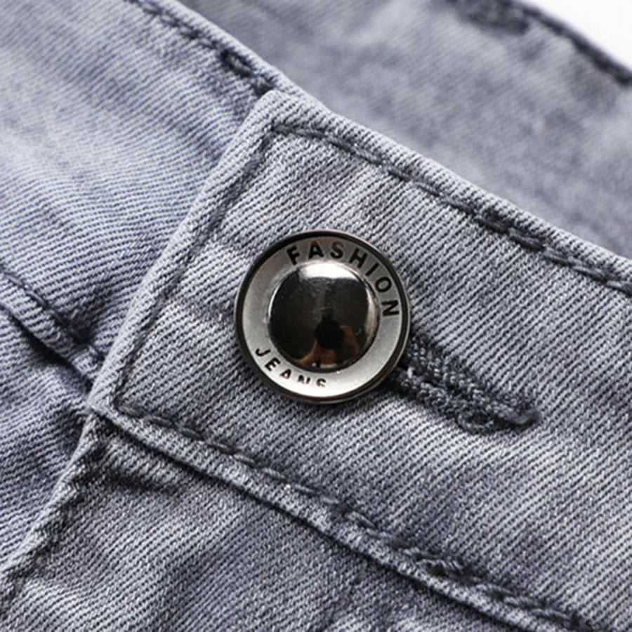 Stretchjeans | Bequem | Normale Passform | Gerade geschnittene Jeans | Herrenjeans