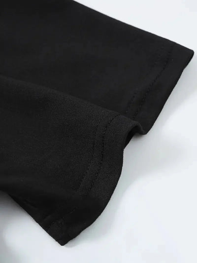 T-Shirt - Casual - Kurze Ärmel - T-Shirt mit Rundhalsausschnitt - Herrenhemden