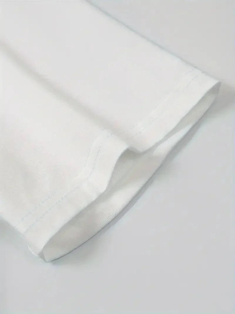 T-Shirt - Casual - Kurze Ärmel - T-Shirt mit Rundhalsausschnitt - Herrenhemden