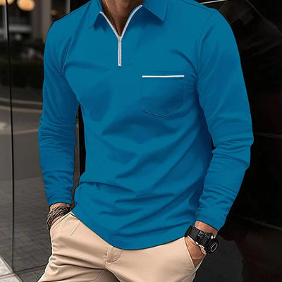 Casuales Langarm-Winterpullover für Herren