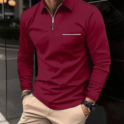 Casuales Langarm-Winterpullover für Herren