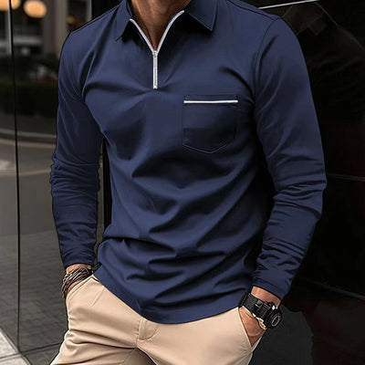Casuales Langarm-Winterpullover für Herren
