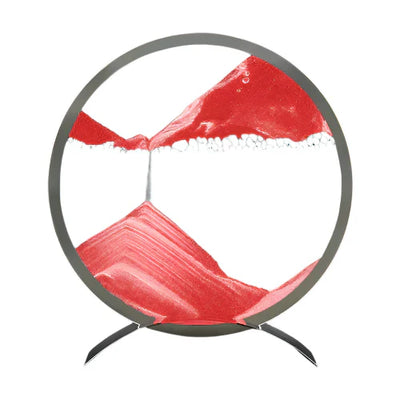 LumiSand LED-Stundenglas mit flüssigem Sand und einstellbarem Timerlicht