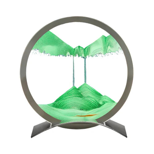 LumiSand LED-Stundenglas mit flüssigem Sand und einstellbarem Timerlicht