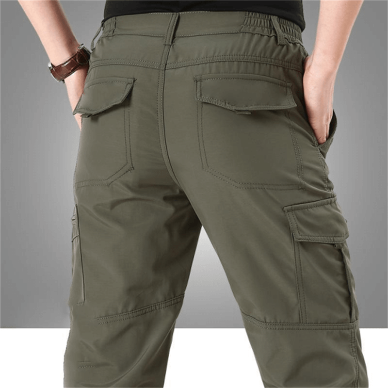 Taktische Hose - Wasserdicht - Gerades Bein - Wander-Trekking-Hose - Herren Cargo-Hose