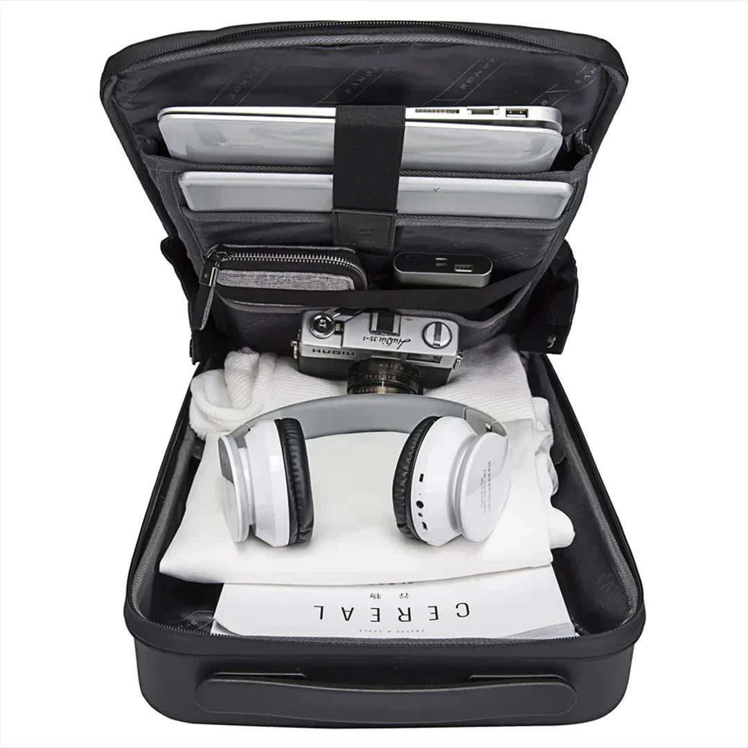 Herren Hartschale Sicherheits Gadget Tasche | Anti-Diebstahl