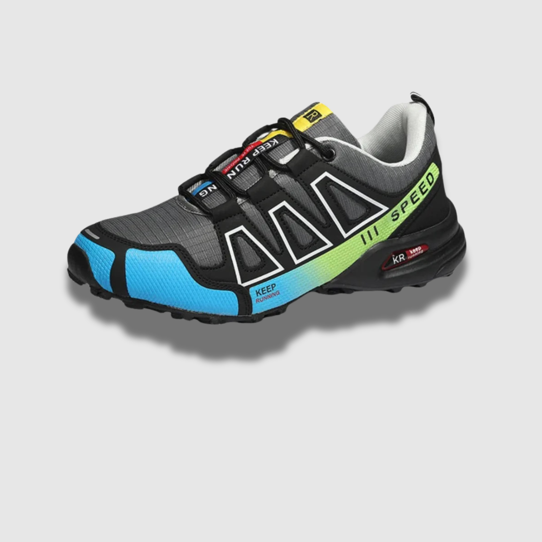 Speed V3 Wanderschuhe - Leichte Sommertrekkingschuhe mit Ortho Sohle für Herren