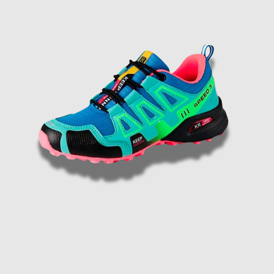 Speed V3 Wanderschuhe - Leichte Sommertrekkingschuhe mit Ortho Sohle für Herren