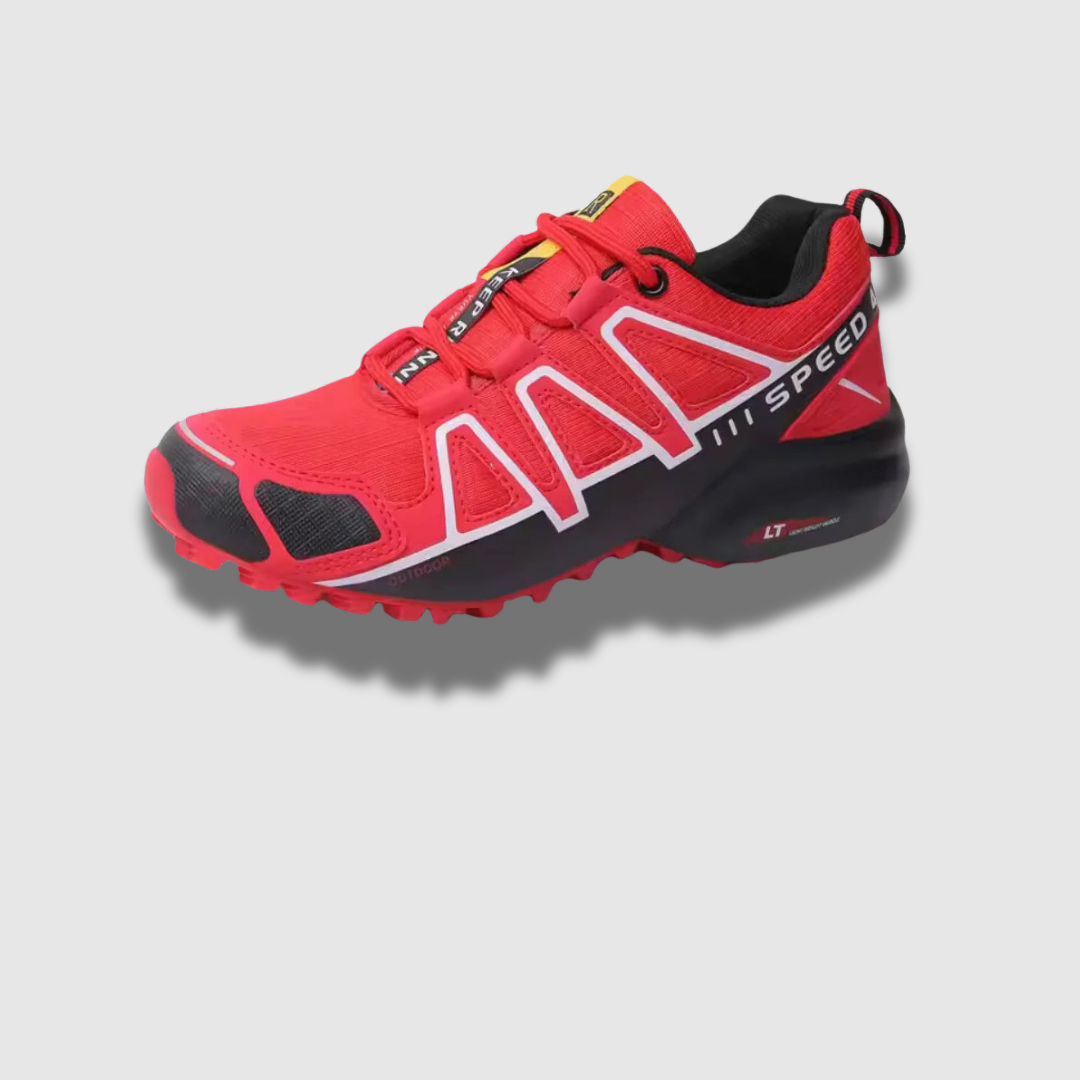 Speed V3 Sommer Wanderschuhe - Bequeme Trekkingschuhe mit Ortho Sohle für Damen