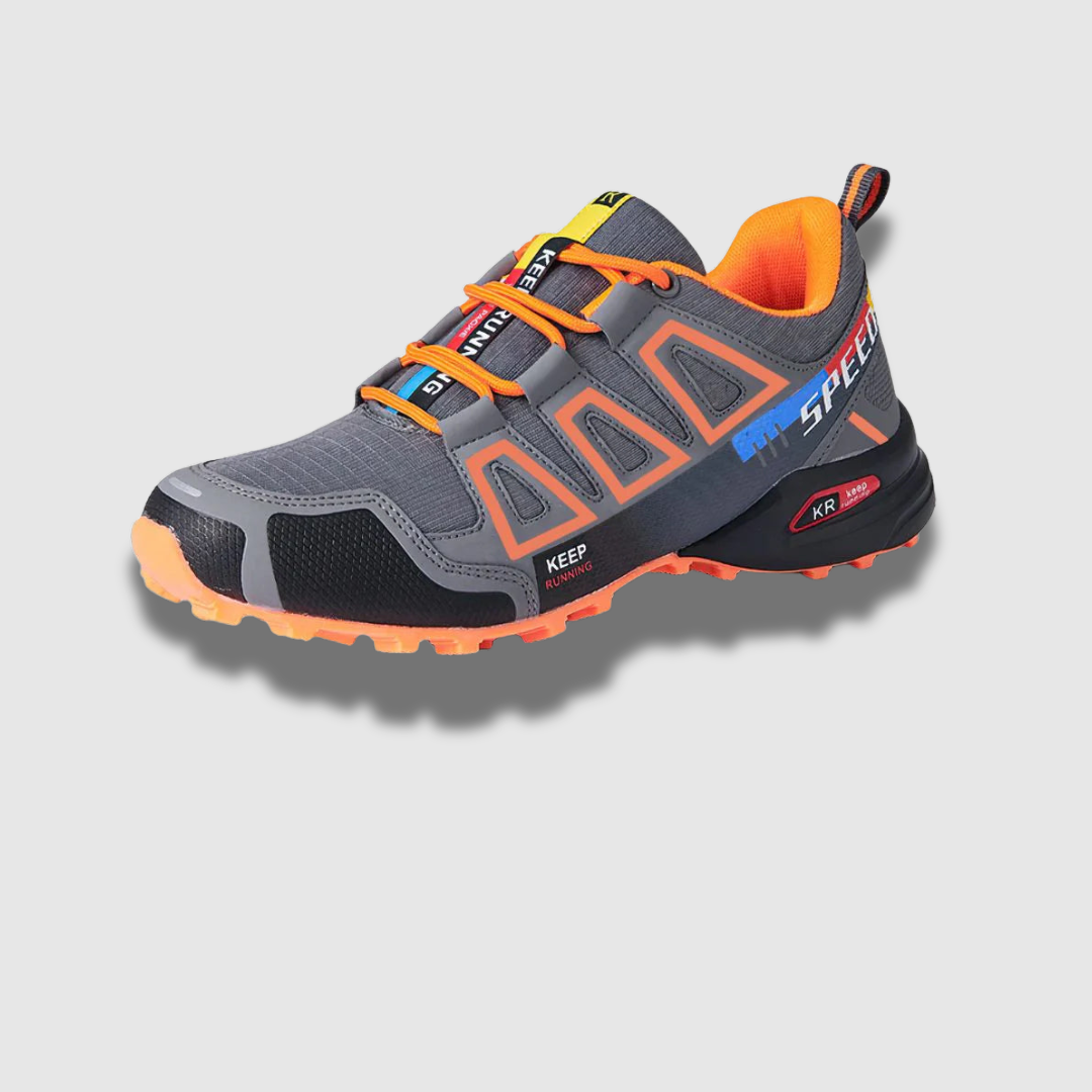 Speed V3 Wanderschuhe - Leichte Sommertrekkingschuhe mit Ortho Sohle für Herren