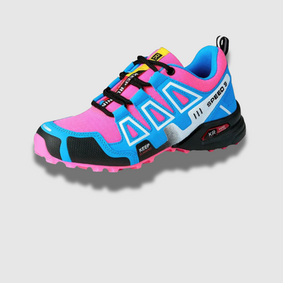 Speed V3 Sommer Wanderschuhe - Bequeme Trekkingschuhe mit Ortho Sohle für Damen