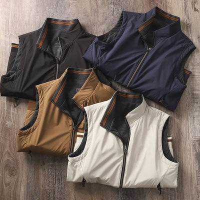 Herren Performance Weste mit Funktionsmaterial