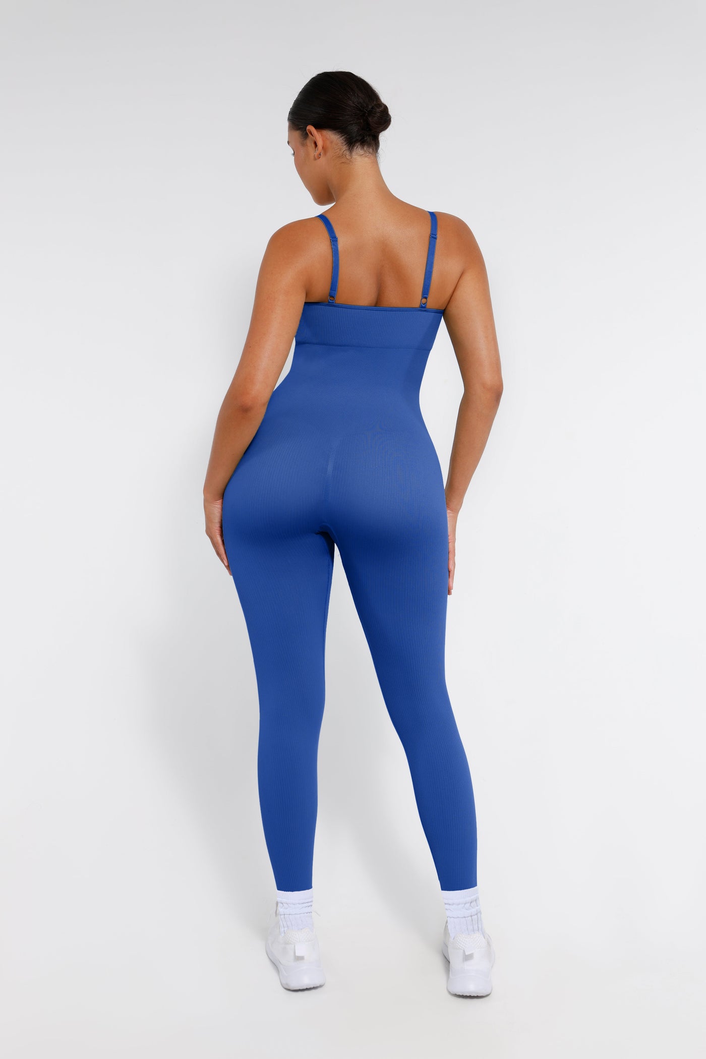 Nahtloser Shapewear-Jumpsuit mit Spaghettiträgern