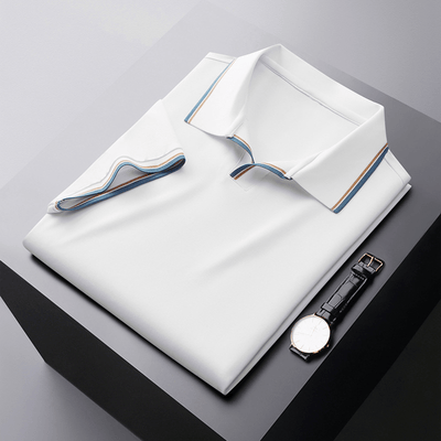 Hochwertiges Seidenpoloshirt für Herren