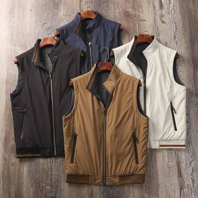 Herren Performance Weste mit Funktionsmaterial